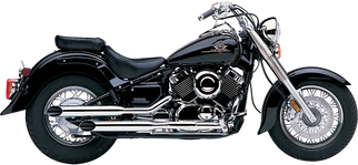 Blvd Slashcut Slip On Chrome Yam V-star 650