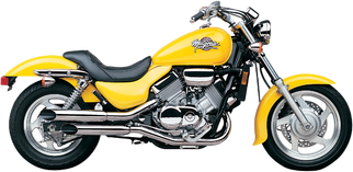 Blvd Slashcut Slip On Chrome Hon Vt750 Magna 94-03