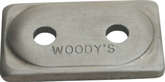 Digger Support Plates Double Alum. 5/16" 500/pk