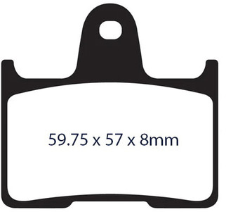 Brake Pad Z+ Rear  14-up Sportster