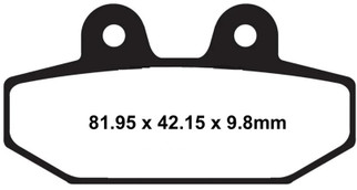 Brake Pad X Rear  18-24 Sotfail
