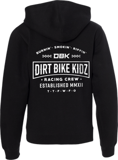 Speed & Style Youth Zip Hood Black Yx