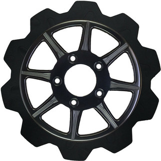 High Carbon Steel Phoenix Rear Rotor Black 11.8"