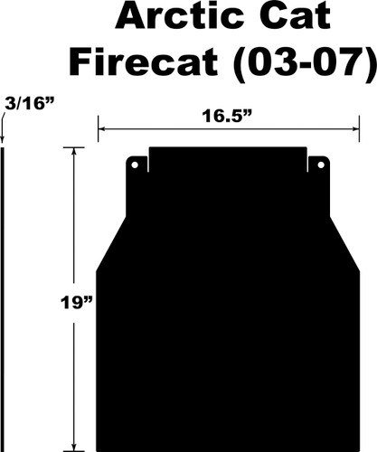 Snowflap  Arctic Cat Firecat/sabercat 03-07