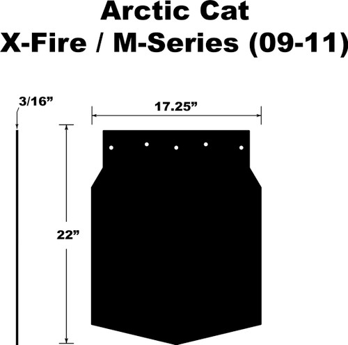 Snowflap  Arctic Cat M-series/x-fire 09-11