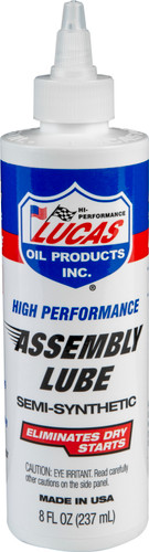 Semi-synthetic Assembly Lube 8 Oz (12/case  Sold Ea)