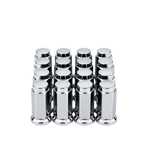 10mmx1.25 Flat Lug Nuts 14mm Head 16/pk