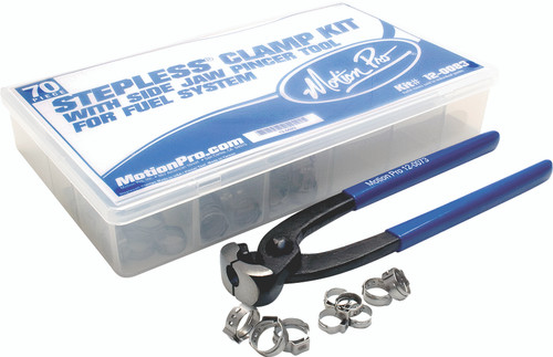 Stepless Clamp Fuel Line Fittings Kit 80/pc