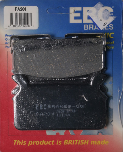 Brake Pads Fa201 Organic