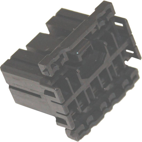 Amp 10-wire Plug Housing Multilock Hd# 73160-96bk