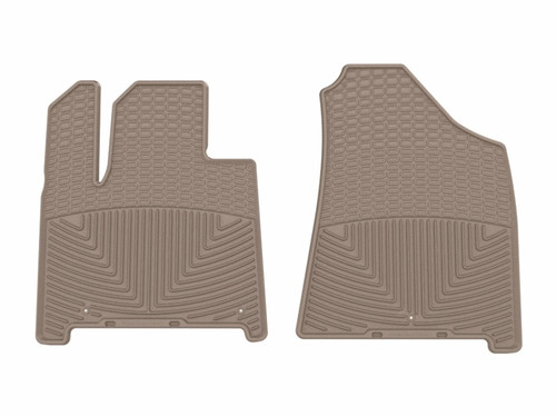 WeatherTech 24-26 Hyundai Santa Fe 1st Row Front All-Weather Floor Mats - Tan