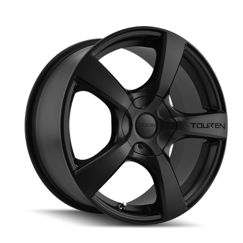 Touren 3190 TR9 17x7 / 5x112/120 BP / 42mm Offset / 72.62mm Hub Matte Black Wheel