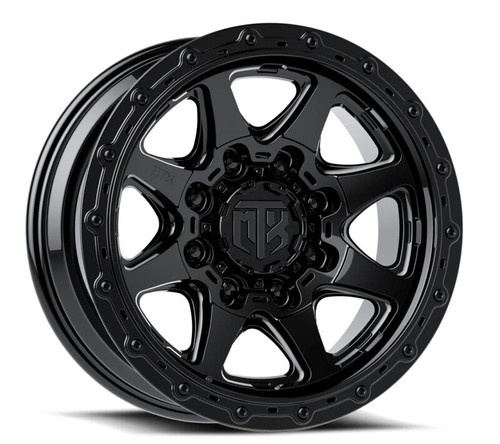 MTX Spitfire 8 Gloss Black 20x10in / 8x180 BP / -18mm Offset / 125.2mm Bore