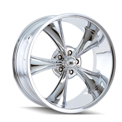 Ridler 695 20x10 / 5x114.3 BP / 0mm Offset / 83.82mm Hub Chrome Wheel