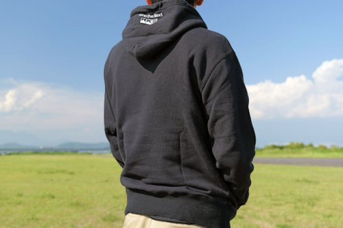 HKS HOODIE SUPER RACING BLACK XL