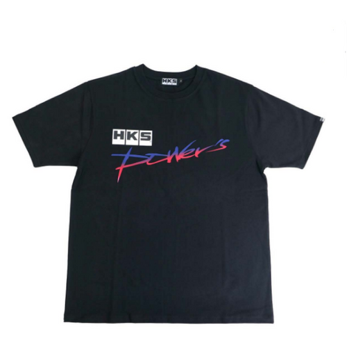 HKS T-SHIRT Powers BLACK XL