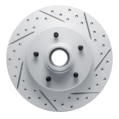 R1 91-96 Buick Commercial Chassis Front Right Drilled & Slotted Geo-Carbon Rotor
