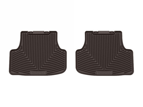 WeatherTech 15-20/22-25 Audi A3/S3 / 17-20 RS3 / 15-24 VW GTI Rear All-Weather Floor Mat - Cocoa