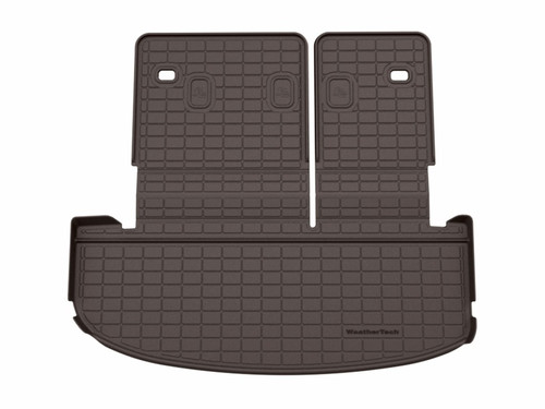 WeatherTech 20-25 Kia Telluride SeatBack Cargo Liners HP - Cocoa