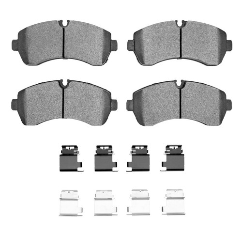 DFC 19-25 Freightliner Sprinter 1500 Front 5000 Advanced Low Metallic Brake Pads and Hardware Kit