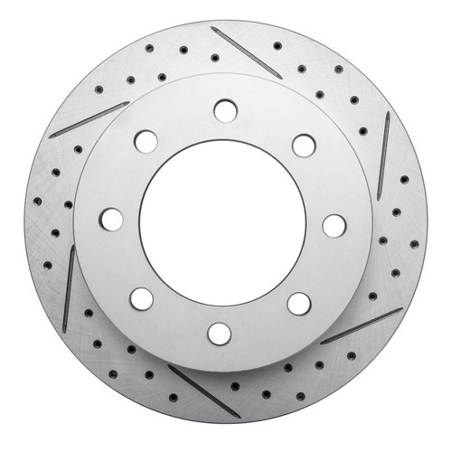 R1 99-20 Chevrolet Silverado 1500 Hd Rear Right Drilled & Slotted Geo-Carbon Rotor
