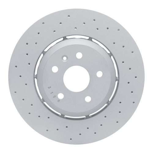 DFC 11-11 Saab 9-5 Front Drilled Hi-Carbon Alloy Geomet Coated Rotor