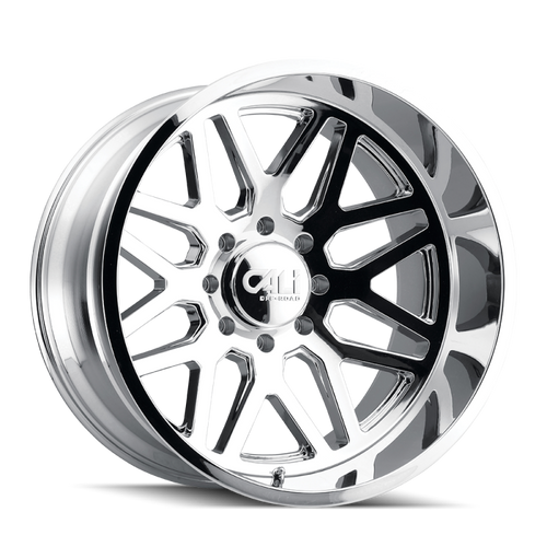 Cali Off-Road 9115 Invader 20x10 / 6x135 BP / -25mm Offset / 87.1mm Hub Chrome Wheel