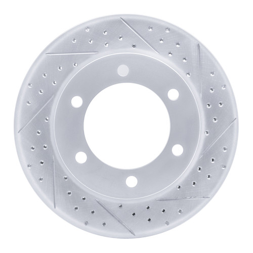 R1 95-04 Toyota 4Runner Front Right Drilled & Slotted Geo-Carbon Rotor