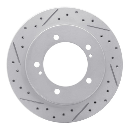 R1 99-04 Chevrolet Tracker Front Left Drilled & Slotted Geo-Carbon Rotor