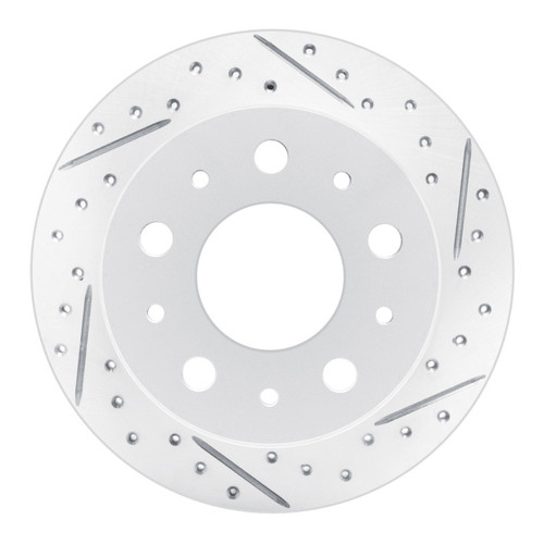R1 14-21 Ram Promaster 3500 Rear Right Drilled & Slotted Geo-Carbon Rotor