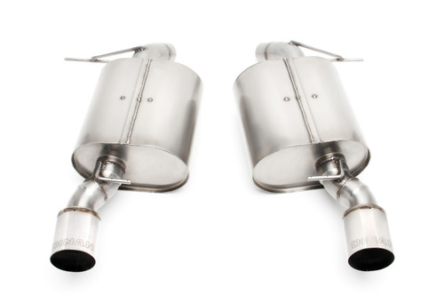 Dinan 07-11 BMW 335i Freeflow Axleback Exhaust System - Polished