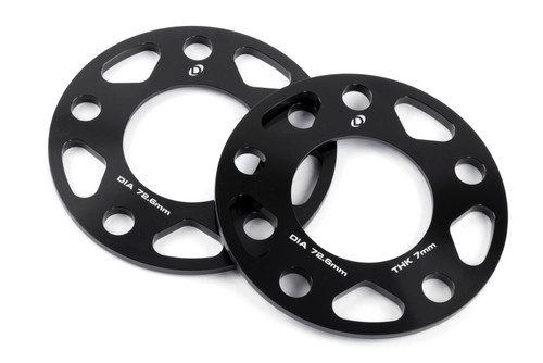 Dinan Wheel Spacer Kit - 72.6mm CB / 7mm Thick (Set of 2)