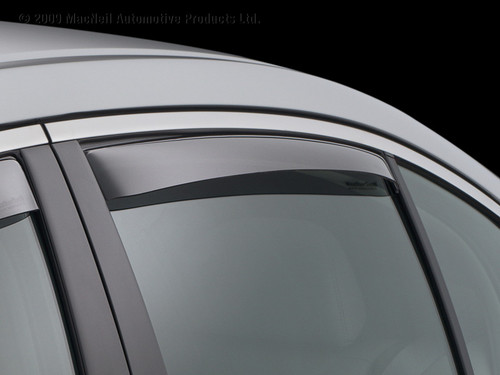 WeatherTech 08-12 Honda Accord Rear Rear Side Window Deflectors-Dark Tint