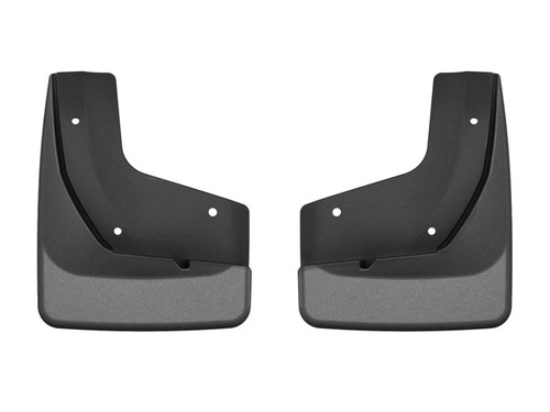WeatherTech 21-26 Kia Seltos Front Mudflaps - Black