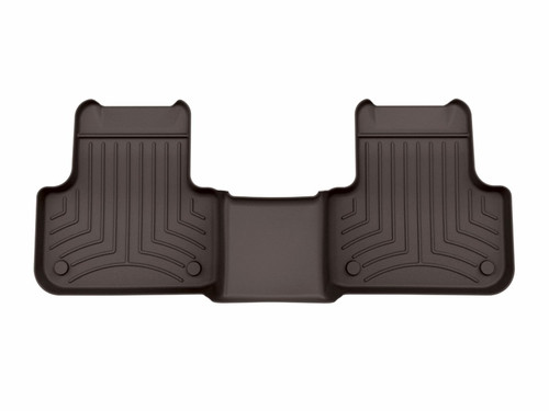 WeatherTech 17-25 Audi Q7-Not Significant Retention post-2nd Row Rear FloorLiner HP - Cocoa