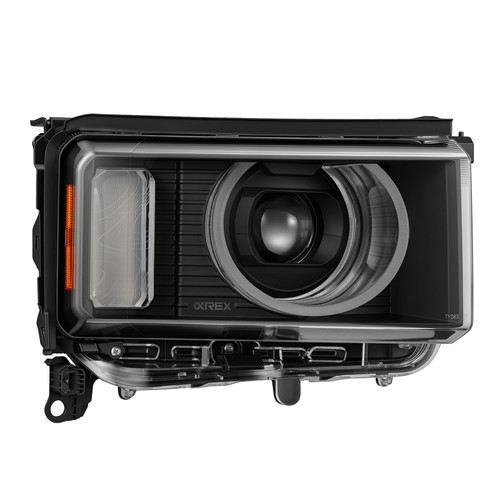AlphaRex 24-26 Toyota LC Heritage LUXX LED Proj Headlight Blk w/Activ Light/Seq Signal/Switchback