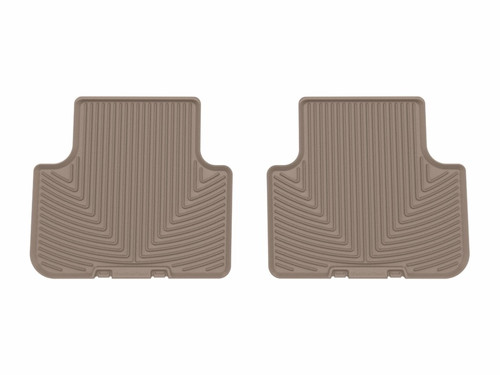 WeatherTech 17-25 Audi Q7 2nd Row Rear All-Weather Floor Mats - Tan