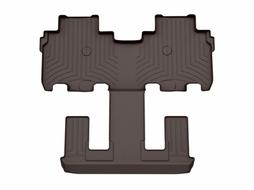 WeatherTech 2026 Cadillac Vistiq 2nd & 3rd Row Rear FloorLiner - Cocoa