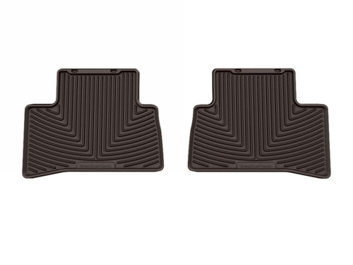 WeatherTech 22-26 Toyota Corolla Cross 2nd Row Rear All-Weather Floor Mats - Black