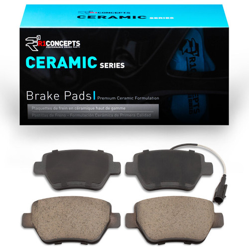 R1 14-16 Maserati Ghibli Rear Ceramic Brake Pads