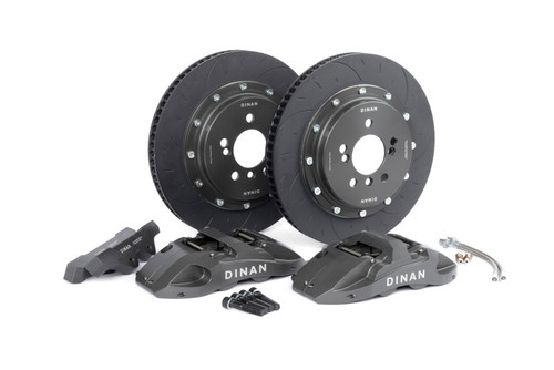 Dinan 15-18 BMW M3 Front Big Brake Kit - 370x32mm 4 Piston - Grey