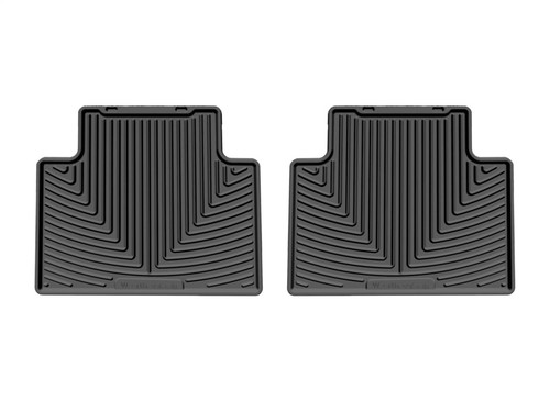 WeatherTech 21-26 Kia Seltos 2nd Row Rear All-Weather Floor Mats - Black
