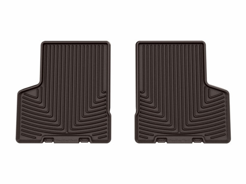 WeatherTech 15-23 Jeep Renegade 2nd Row Rear All-Weather Floor Mats - Cocoa