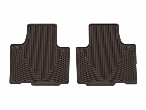 WeatherTech 24-26 Lexus TX 2nd Row Rear All-Weather Floor Mats - Black