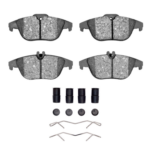 R1 08-17 Mercedes-Benz C180 (Mexico) Rear Semi Met Pads & Hardware Kit