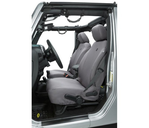 Bestop 13-18 Jeep Wrangler JK Front Seat Covers (Charcoal)