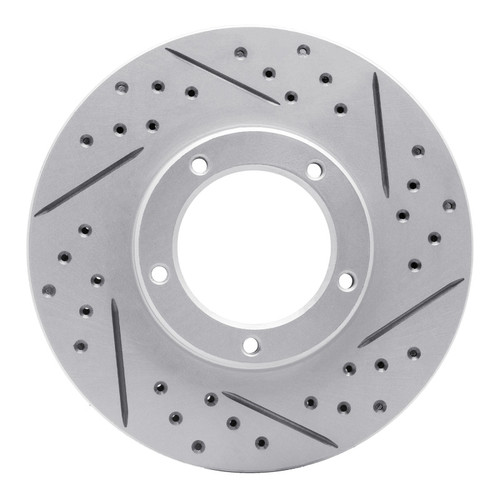 R1 95-04 Toyota Tacoma Front Right Drilled & Slotted Geo-Carbon Rotor