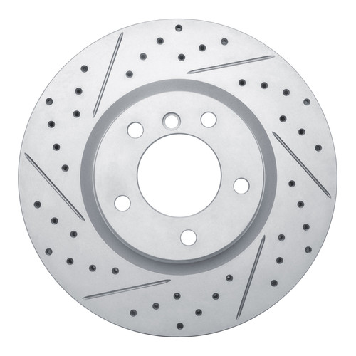 R1 95-02 BMW Z3 Right Front Drilled & Slotted Geo-Carbon Rotor