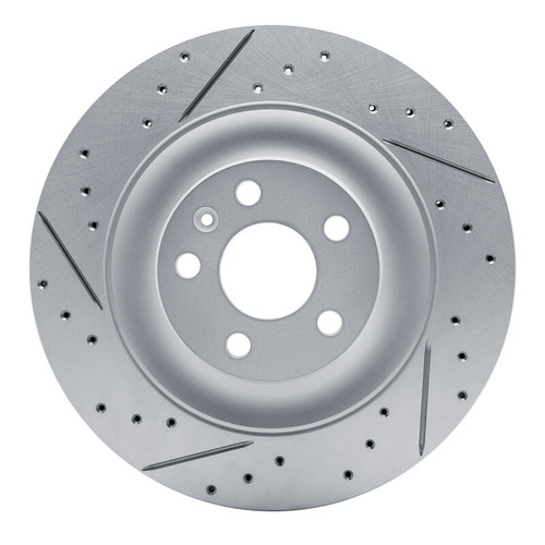 R1 16-26 Polestar Polestar 2 Rear Left Drilled & Slotted Geo-Carbon Rotor