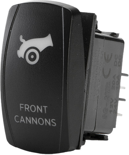 Front Cannons Dash Switch Pro Series Backlit